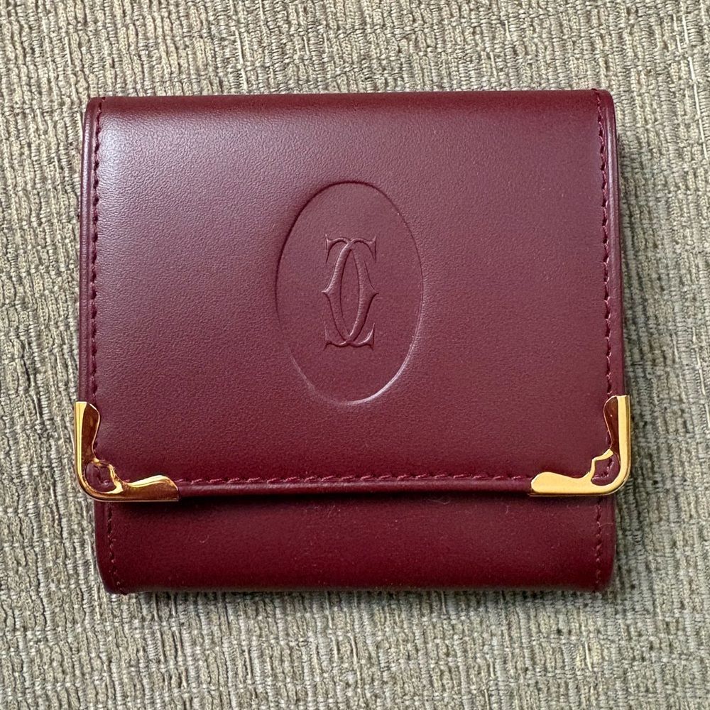 Cartier Leather Small Coin Pouch